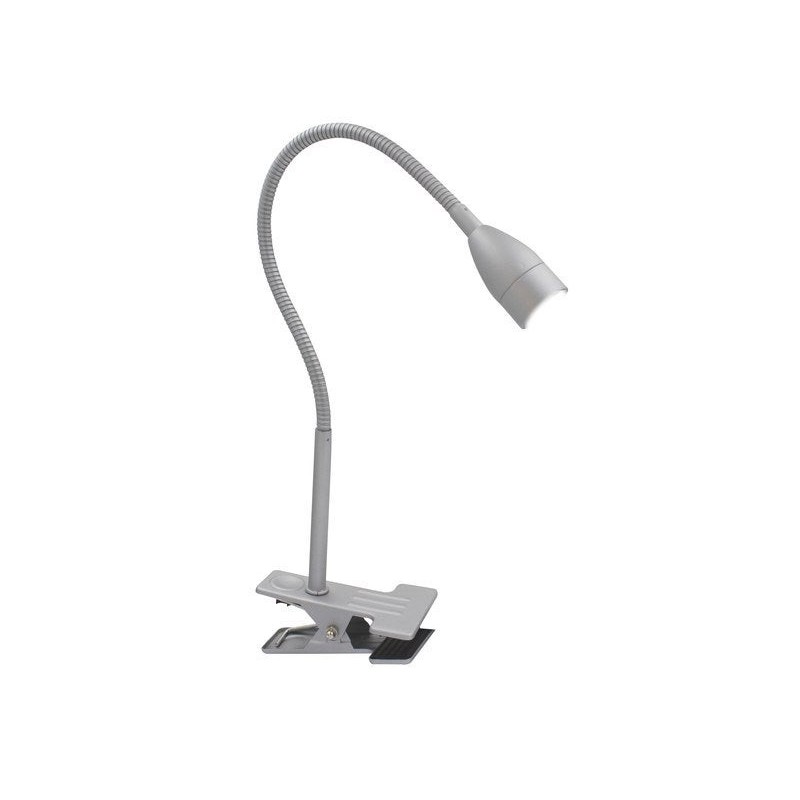 Lampe de bureau à  pincedesignmétal argent 420 lm Gao