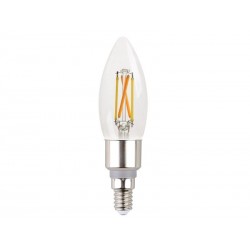 Ampoule led à filament flamme E14 4.2 W LEXMAN
