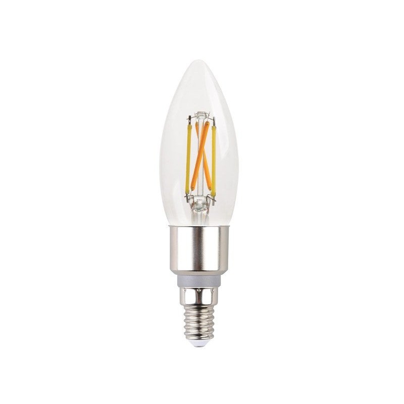 Ampoule led à filament flamme E14 4.2 W LEXMAN