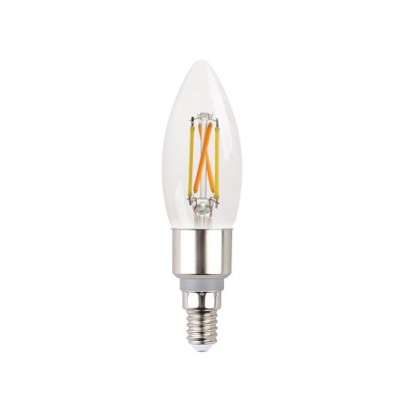 Ampoule led à filament flamme E14 4.2 W LEXMAN