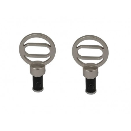 2 embouts pour barre de vitrage  Diam.10 mm  gris -  - meilleure qualité