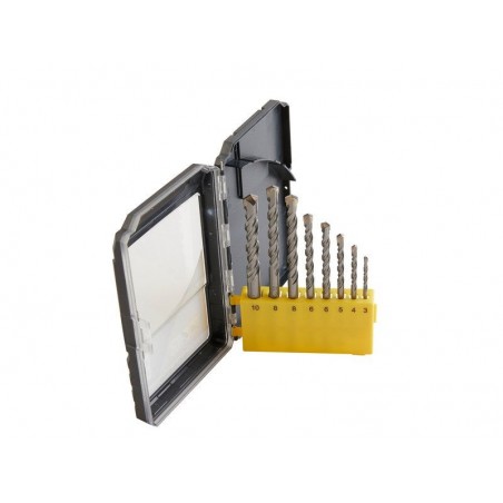 Coffret de 8 forêts beton 3 à  10 mm DEXTER PRO