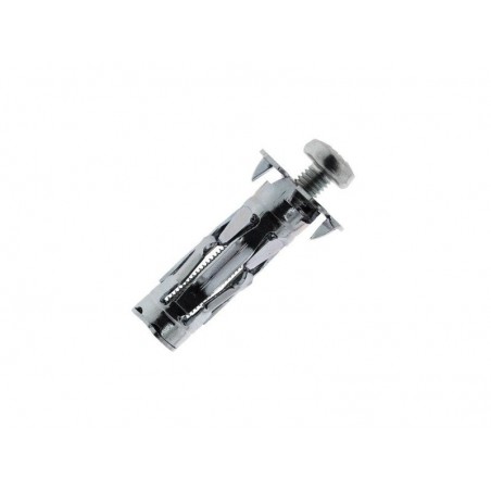 Lot de 10 chevilles diam. 10 x L.35mm et vis a expansion rED HEAD diam. 6 x L.340mm