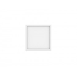 Panneau led Gdansk enki ip20 l.29.5 x 29.5 cm changement de blanc chaud à  blanc froid