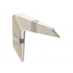 Lot 10 equerres normo 15X20cM BLANcHE