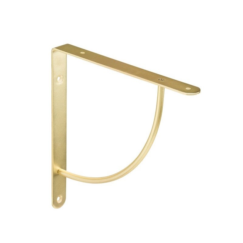 Equerre bi bop en laiton 23X23CM