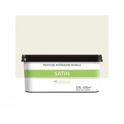 Peinture satiné pour murs intérieur 2.5 litres