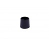 Lot de 4 embouts enveloppant plastiqueSTANDERS noir 14mm