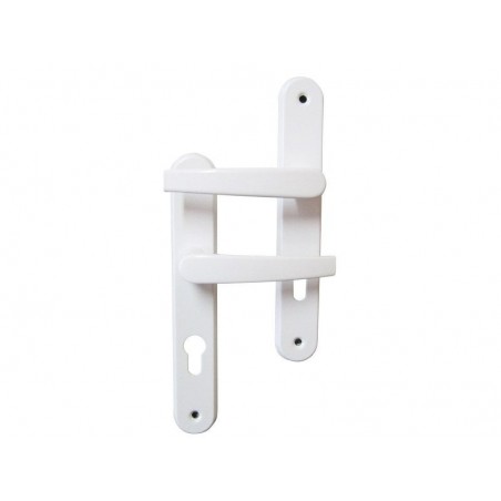 Chloe trou de cylindre en aluminium entraxe 195mm blanc