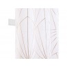 Voilage arda blanc doré 140 x 260 cm -  - meilleure qualité