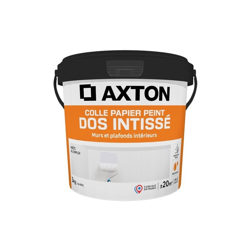 Colle pâte papiers peints intissés  3 kg -  - meilleure qualité