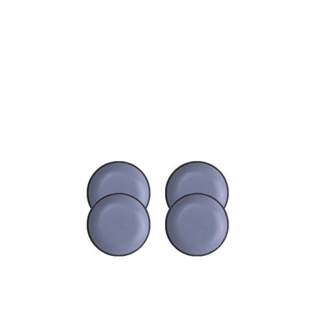 Assortiment de 4 patins-feuille de pied demeuble en plastiqueà27mm