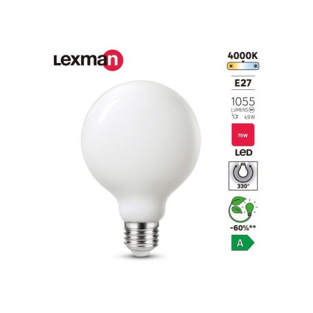 Ampoule led à  filamentE27 1055Lm 4.9W
