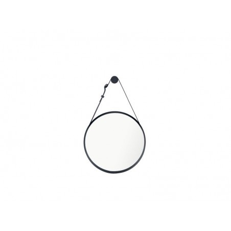 Miroir barbier 43 cm noir -  - meilleure qualité