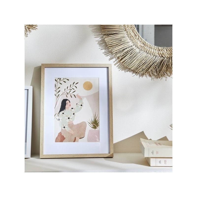 Cadre photo milo 21x29.7 cm chêne - meilleure qualité