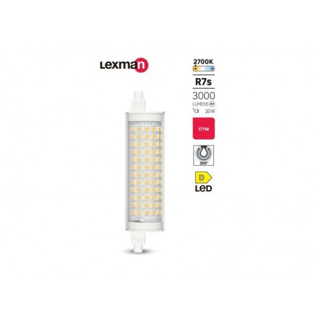 Ampoule dispositif led monté en surface (smd)R7S 3000Lm 22W