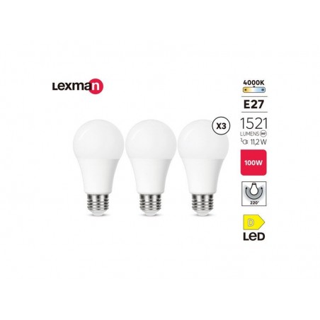 Ampoule led STD E27 100W D 4000 X3