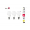 Lot de 3 ampoules dispositif led monté en surface (smd)B22 806Lm 5.9W