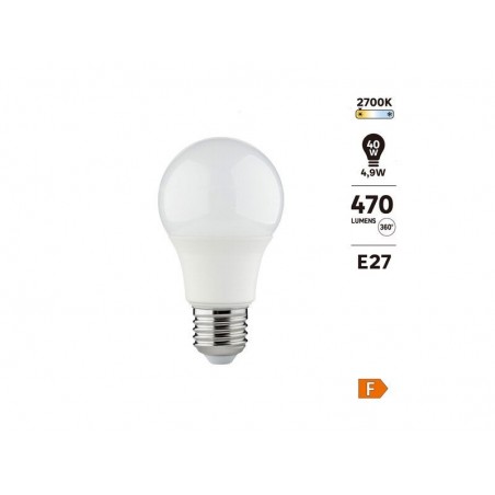 Ampoule ledE27 470Lm 4.9W