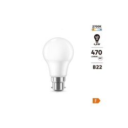 Ampoule ledB22 470Lm 4.9W