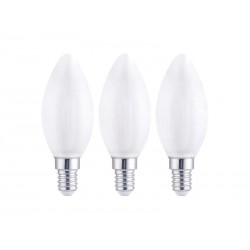 Lot de 3 ampoules led à  filamentE14 806Lm 5.9W