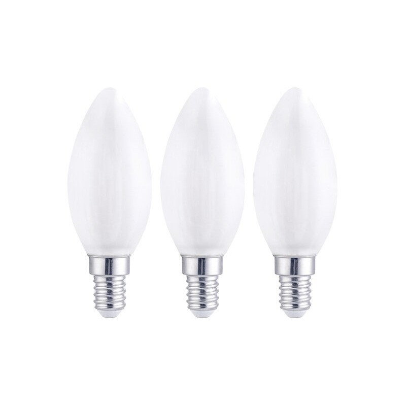 Lot de 3 ampoules led à  filamentE14 806Lm 5.9W