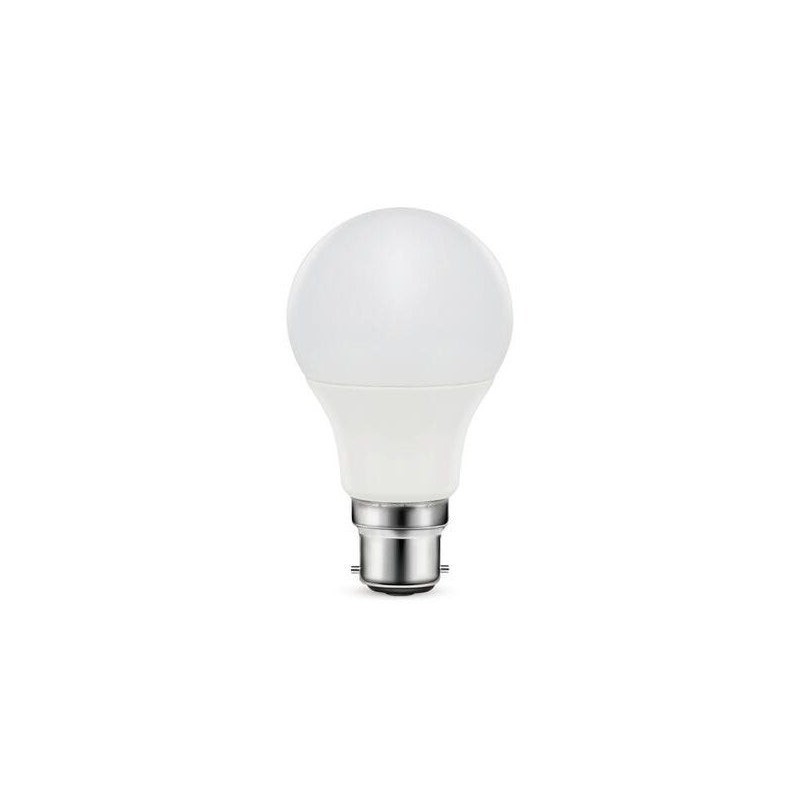 Ampoule led plastique B22 806Lm 60W blanc neutre