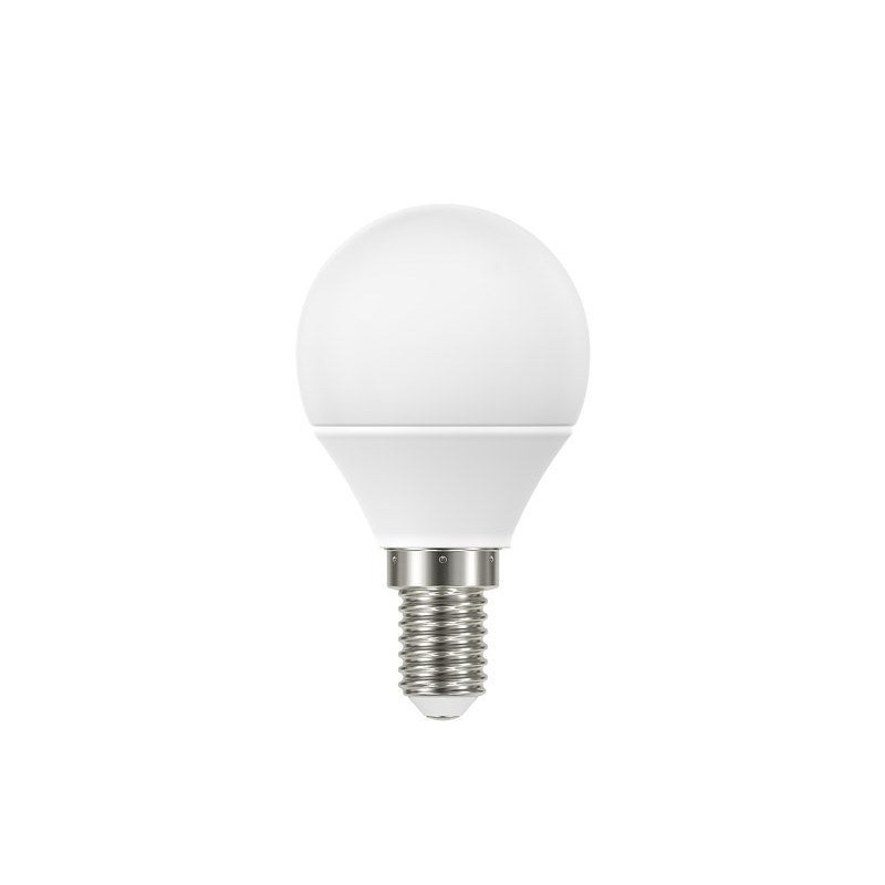 Ampoule led plastique sphérique E14 470lm 40W blanc neutre