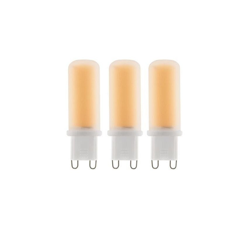 Lot de 3 ampoules led capsule G9 470lm 40W blanc chaud