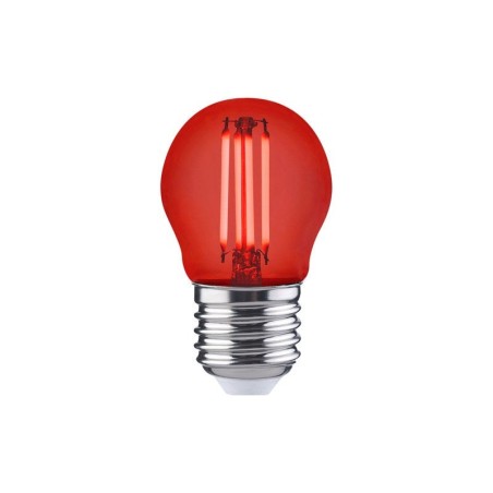Ampoule led à  filament rouge sphérique E27 105lm 12W