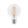 Ampoule led à  filament globe 80mm E27 470lm 40W blanc neutre