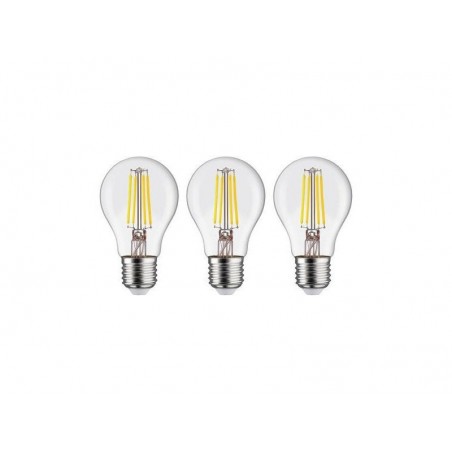 Lot de 3 ampoules led E27 806lm 60W blanc neutre