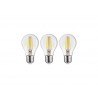 Lot de 3 ampoules led E27 806lm 60W blanc neutre