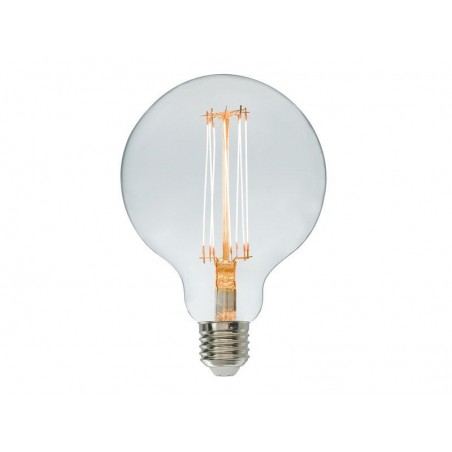 Ampoule led décorativeglobe 95mm e27 500lm blanc chaud