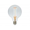 Ampoule led décorativeglobe 95mm e27 500lm blanc chaud