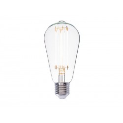 Ampoule led décorativeedison e27 500lm blanc chaud