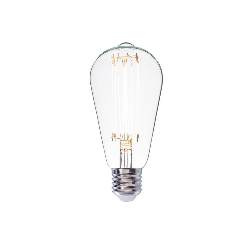 Ampoule led décorativeedison e27 500lm blanc chaud