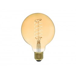 Ampoule led décorativeglobe 95mm e27 500lm blanc chaud