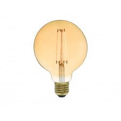 Ampoule led décorativeglobe 95mm E27 806lm 60W blanc très chaud