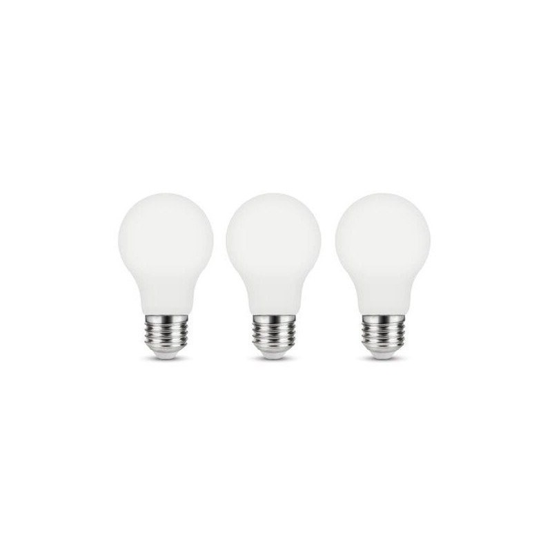 Lot de 3 ampoules led E27 1521lm 100W blanc chaud