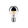 Ampoule led décorative argentée E27 470lm 40W blanc chaud