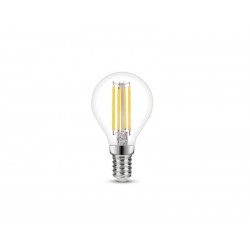 Ampoule led à  filament sphérique E14 806Lm 60W blanc neutre