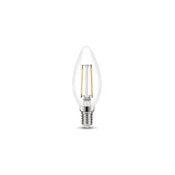 Ampoule led à filament flamme E14 250lm 25Wblanc chaud LEXMAN