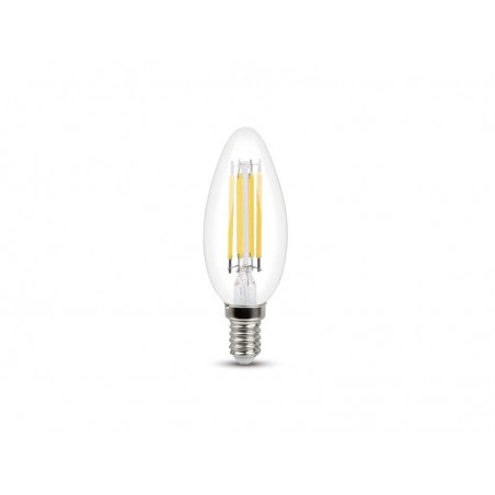 Ampoule led à  filament flamme E14 470lm 40W blanc neutre
