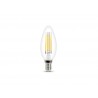 Ampoule led à  filament flamme E14 806Lm 60W blanc neutre