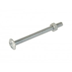 Boulon poelier acier tete ronde phillips SUKI 8 x L.80 mm