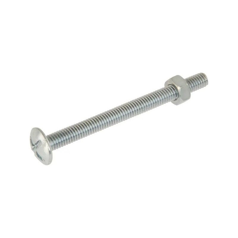 Boulon poelier acier tete ronde phillips SUKI 8 x L.80 mm