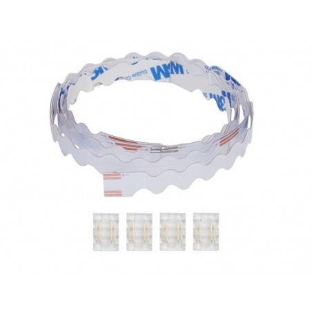 Connecteur 1m pliable pour ruban led cutflex + 4 connecteurs
