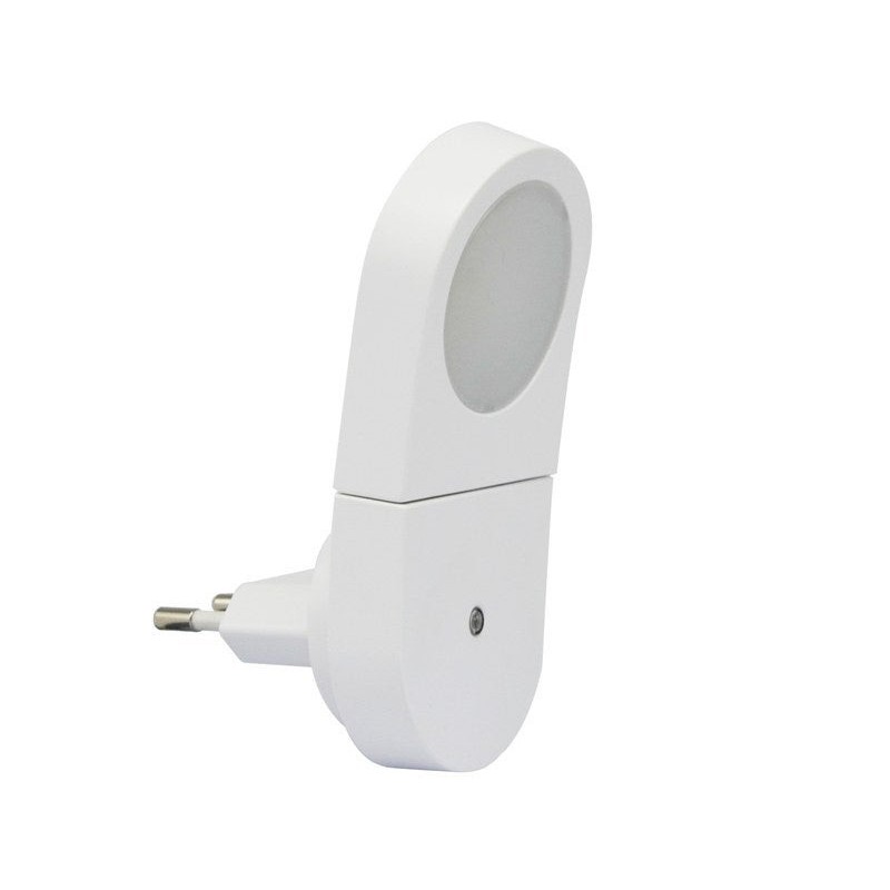 Veilleuse led orientable et à  detection crépusculaire230 V 3000K blanc