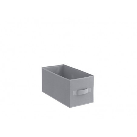 Panier SPACEO Kub gris H.14 x l.14 x P.31 cm